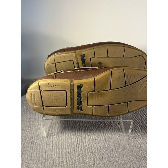 Timberland Brown Leather Loafers Size 10.5M Made in Dominican Republic main image 6